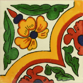 CLEARANCE -  TRADITIONAL MEXICAN TILE - PRIMAVERA 6X6