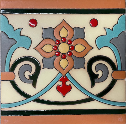 Prima Mexican Tile - Flor De Liz
