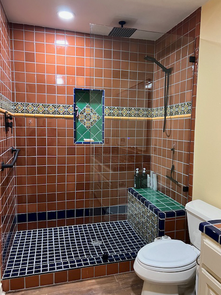 Traditional Mexican Tile - Terra Cota – Mexican Tile Designs