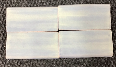 CLEARANCE - Traditional Mexican Trim Tile - Surface Bullnose Trim - LOT OF 20 PCS