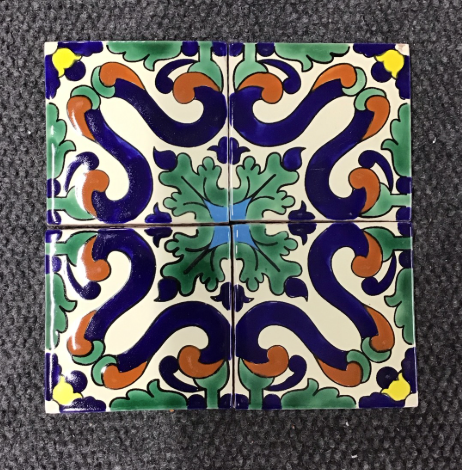 CLEARANCE - LOT OF UNIQUE 4X4 CERAMIC TILES