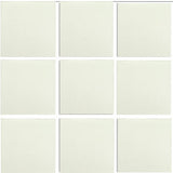 1 sq. ft. pure white Mexican tile