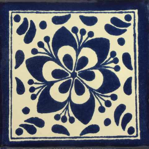Traditional Decorative Mexican Tile - jardin 