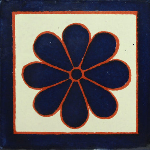Traditional Mexican Tile - Amapola