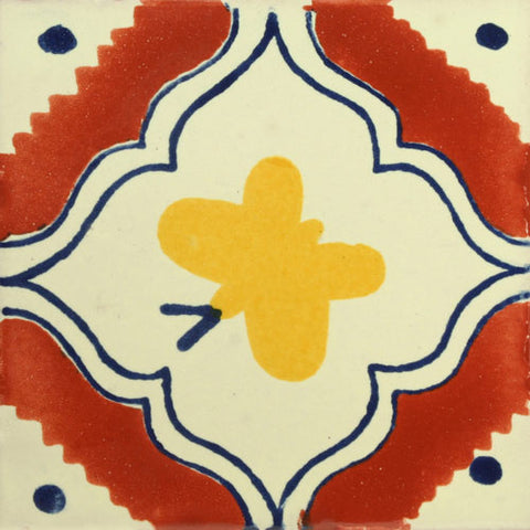 Traditional Mexican Tile - Butterfly