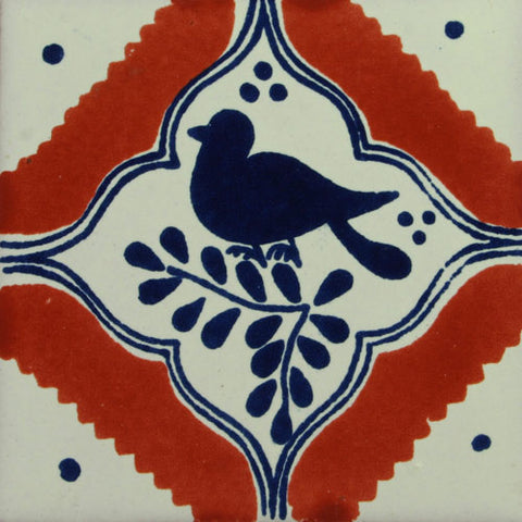 Traditional Mexican Decorative tile bird