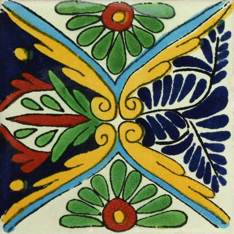Traditional Decorative Mexican tile Rosaura