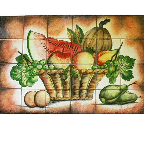 Mexican Style Mural - Canasta