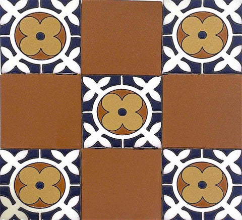 Flor De Cafe Ceramic Tile Collection