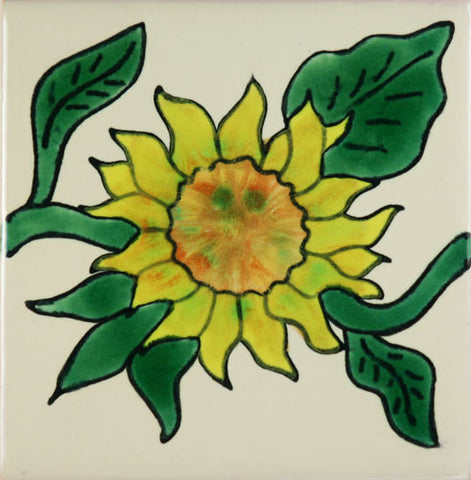 Especial Mexican Tile - Girasol Glorioso