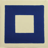 Especial ceramic Decorative Spanish Tile - blue square 