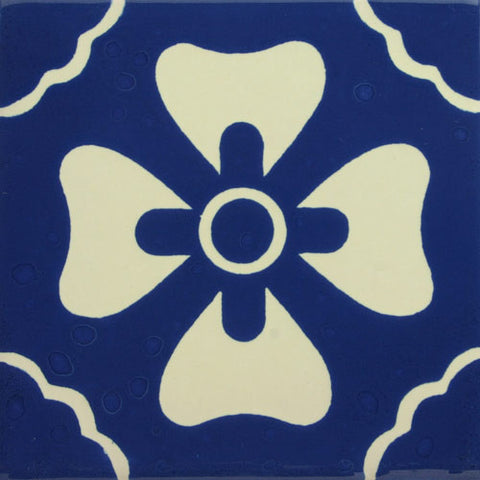 Especial ceramic Decorative Mexican Tile- blue