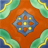 Ceramic Mexican pool tile