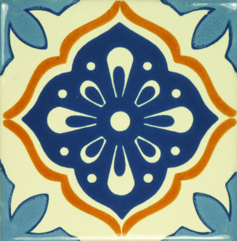 Especial ceramic Decorative Mexican Tile- Oleada