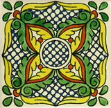 Espcecial ceramic Mexican decorative tile - el centro
