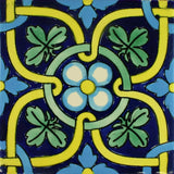 Ceramic Mexican Tile - Trebol