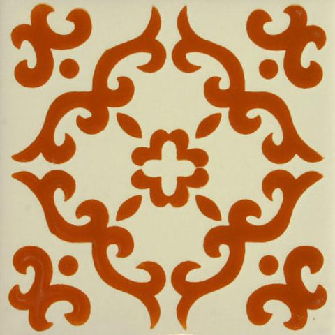 Porcelain Mexican Tile - BARROCO TERRA COTA