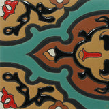 Ceramic raised relief tile