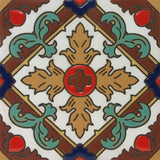 Raised relief Spanish tile