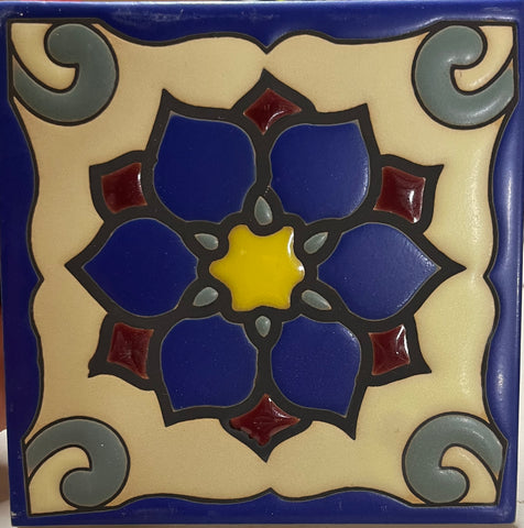 CLEARANCE - PRIMA MEXICAN TILE - DELICADO III 6X6