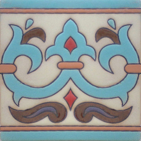 Mexican tile border