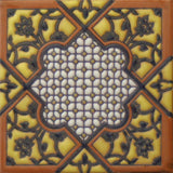 Moorish raised relief tile