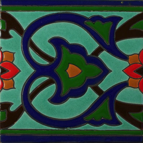Prima Mexican Malibu Style Ceramic Tile - Frontera II