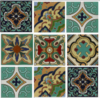 Malibu style tile collection