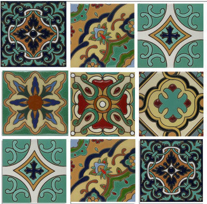 Malibu style tile collection
