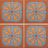 Terra cotta decorative tile