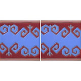 Southwest tile border