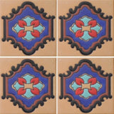 raised relief tile array