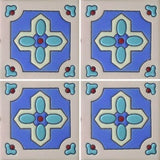 Raised relief Spanish tile