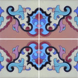 Mexican tile pool border