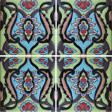 Hand painted Spanish tile