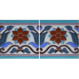 Mexican tile border