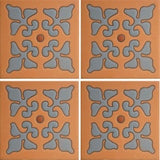 Mission stile terra cotta tile