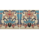 Raised relief Mexican Border tile