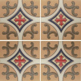 raised relief tile pattern