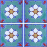 4-tile pattern mission style tile
