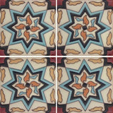 Mexican Raised relief 4-tile array