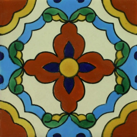 Porcelain decorative Mexican tile