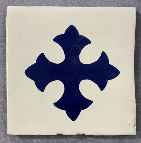 CLEARANCE - TRADITIONAL MEXICAN TILE - CRUZ 6X6