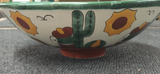 CLEARANCE - Traditional Mexican Sink-Flor De Cactus - ROUND VESSEL