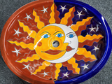 CLEARANCE- Traditional Mexican Sink- Sol y Luna -Medium Oval