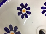 CLEARANCE - MEDIUM OVAL SINK - MARGARITA AZUL