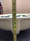 CLEARANCE - Traditional Mexican Sink-Alas De Flor - LARGE OVAL