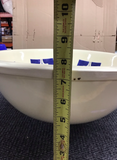 CLEARANCE - Traditional Mexican Sink-Arabesque Azul - LARGE OVAL