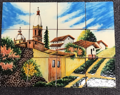 CLEARANCE - Mexican Style Mural - Camino Iglesia