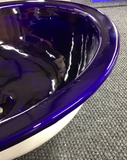 CLEARANCE - AZUL COBALTO SINK - LARGE OVAL
